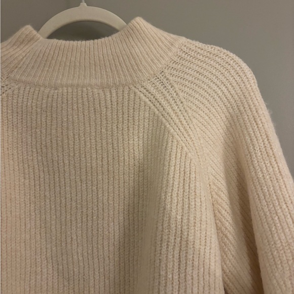 LBLC the Label Turtleneck Sweater in Cream - Picture 4 of 5